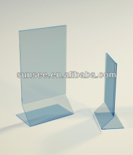 Acrylic wall mounted menu holders, MHS-013