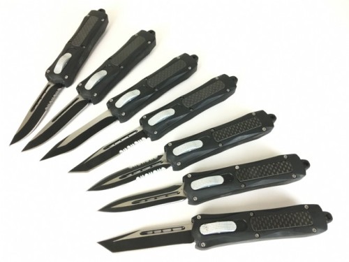 Stiletto Switchblade Automatic Knife with Botton