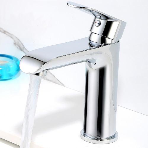 Bathroom Face Basin Hot Cold Water Mixer