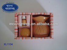 Household Scented CeramicFragrance Oil Burner with Tealight