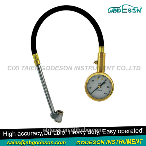 2" dial tyre pressure gauge for tire pressure gauge