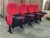 Primary School Soft Lectrue hall Auditorium Chair with writting table
