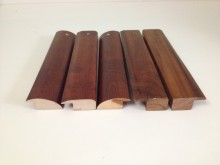 Hight quality overlap reducer flooring molding wood molding end cap
