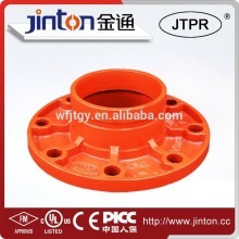 FM/UL certificated pipe fitting flange coupling