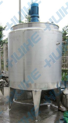 Milk Cooling and Heating Tank with agitator