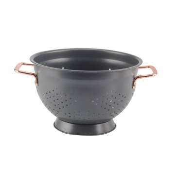 New Design Iron PowderCoated Colander Set of3pcs