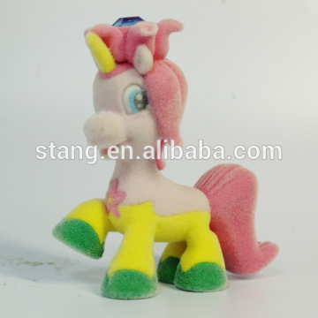 Small Flocking Little Pony with Crown.Colorful Little Pony for Children.