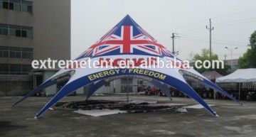 Outdoor Aluminum Star Tent, Star shade tent, star shape tent