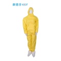 Plastic Disposable CPE Isolation Surgical Gowns