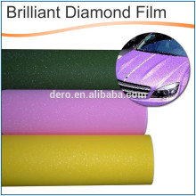 Dero 1.52*30m hot product blue glitter vinly film