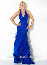 royal blue deep v neck backless prom dresses on sale