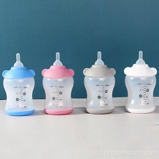 Kleine Baby -Haustierpflegeflasche für Milchwasser