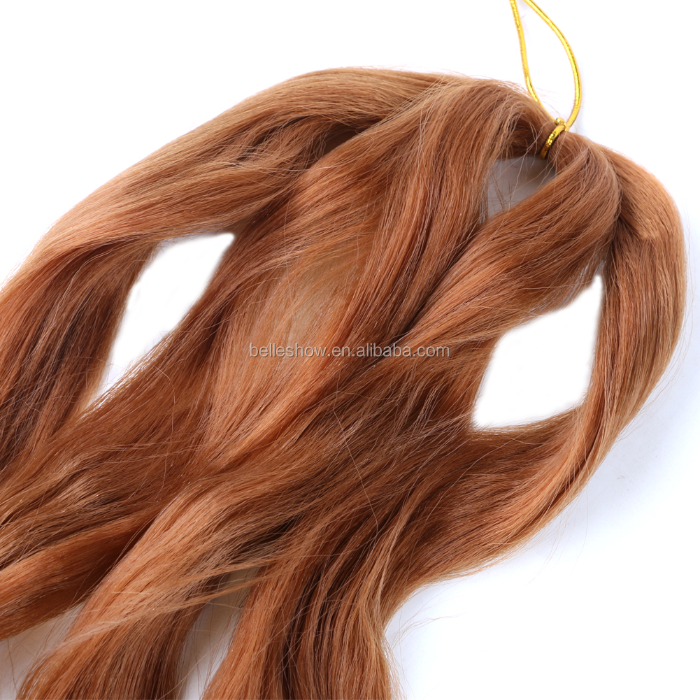 Hot sell  Synthetic deep hair bulk crochet curl  braids 150g spiral curly hair french curl synthetic wavy braiding hair