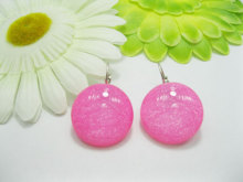 Pink Crystal Earrings