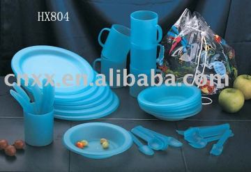 36 pcs round picnic sets