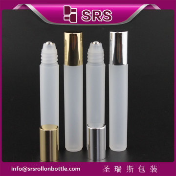 2016 New products frost plastic cosmetic 8ml roll on bottle