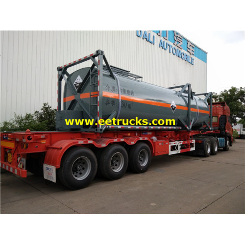 30000L 30 feet Sodium Hypochlorite Tàu chở container