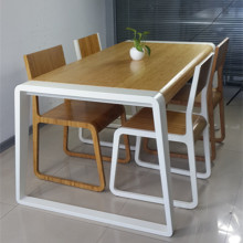 China supplier bamboo dining table and chair set