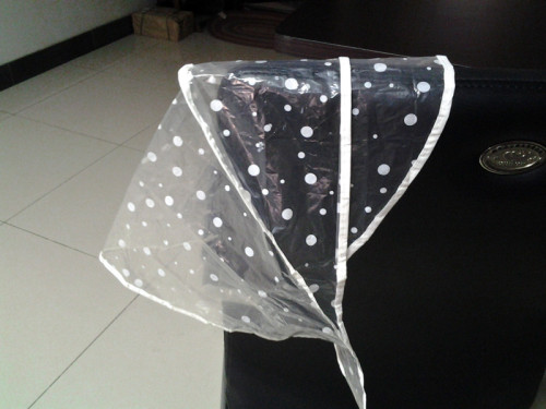 Wasserdichte Regenhutabdeckung aus PE, leicht zu tragen