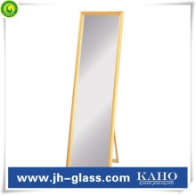 beveled frameless glass mirror