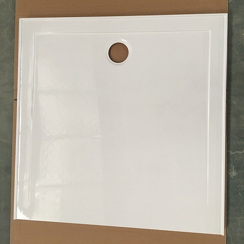 Corner Drain Shower Pan Classic SMC Shower Tray Composite Shower Pan