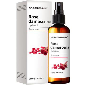 Natural Floral Damascus Rose Hydrosol Rose Water Skin Toner For Skin care