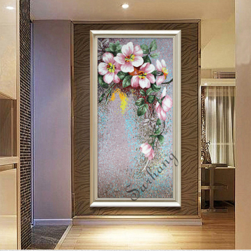 Modern handmade glass mosaic wall art murals tile for home