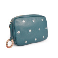 Fashion Embroidery Vintage Cow Leather Crossbody Women Bags