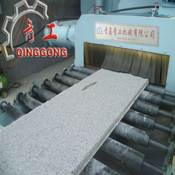 Shot Blasting Machine Roller Conveyor Type Stone Paver Blast Abrator