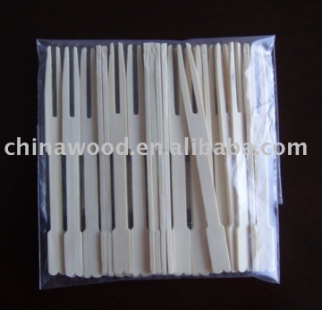 Bamboo fruit fork (YDBS16)