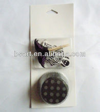 Halloween paper cupcake kit