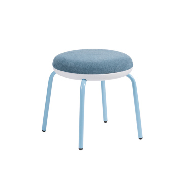 stackable upholstery stool light portable stool