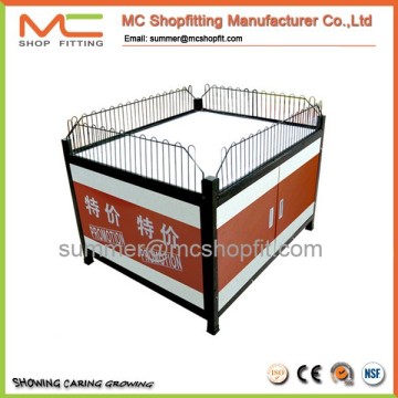 High quality supermarket display stand promotion table /display table