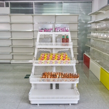Convenience Store Metal End Racks