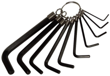 10 piece allen key set