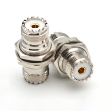 High Performance RF Coaxial UHF Female to UHF Female Connector