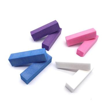 Sponge Tofu Block Washable Nail File Buffer