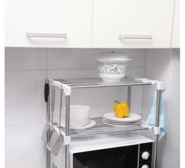 Baoyouni collection kithchen 2-tiered Microwave rackDQ-0826