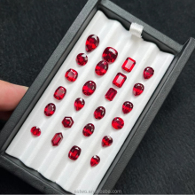 Astwo GRC Certified Lab-Grown Ruby Pigeon Blood Gemstone for Ring