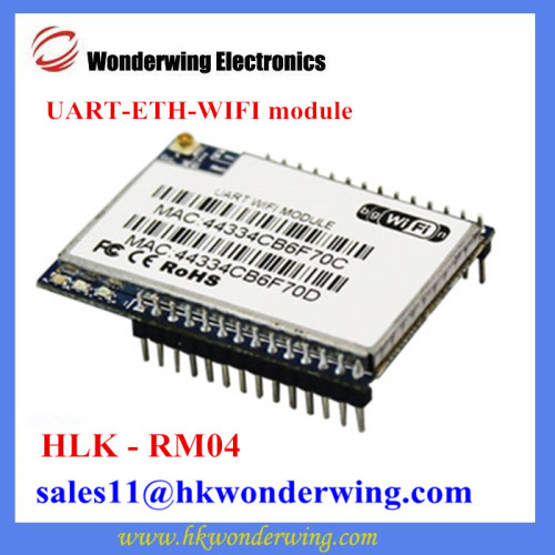 HLK - RM04 embedded WIFI to serial port MCU uart serial interface WIFI wireless transparent transmission module