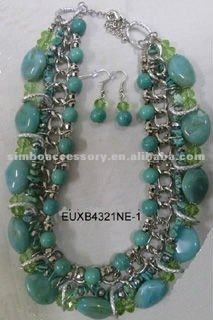bead necklace set
