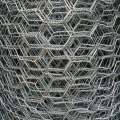 Rede de arame hexagonal - galvanizada antes de tecer
