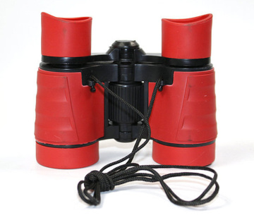 Promotional Binoculars: 4X30 Child Toy Binoculars - Cheap Folding Cardboard