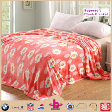 Supersoft flannel fleece storehouse plush queen size fake fur blanket