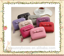 Leather designer low price ladies pars hand ladies wallet