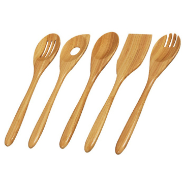 Bamboo 5 pcs of kitchen cooking tools
