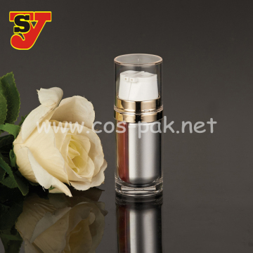 Plastic Acrylic Two Inner Bottle Lotion Bottle