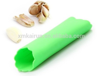 Round Shape Kitchen Tools Silicone Garlic Peeler/silicone garlic peeler/garlic press and peeler set