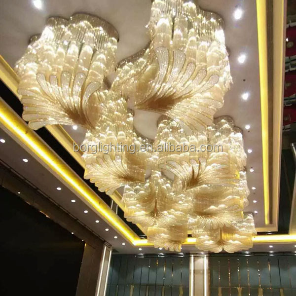 New Stylish Double Layer chandelier crystal beads chandelier led lights chandeliers pendent