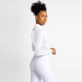 Chemises de compétition Femmes Horse Riding Tops White Mesh